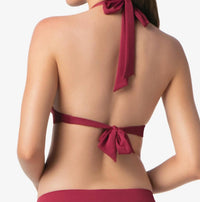 Helen Jon - Tortoise Ring Halter Bikini Top