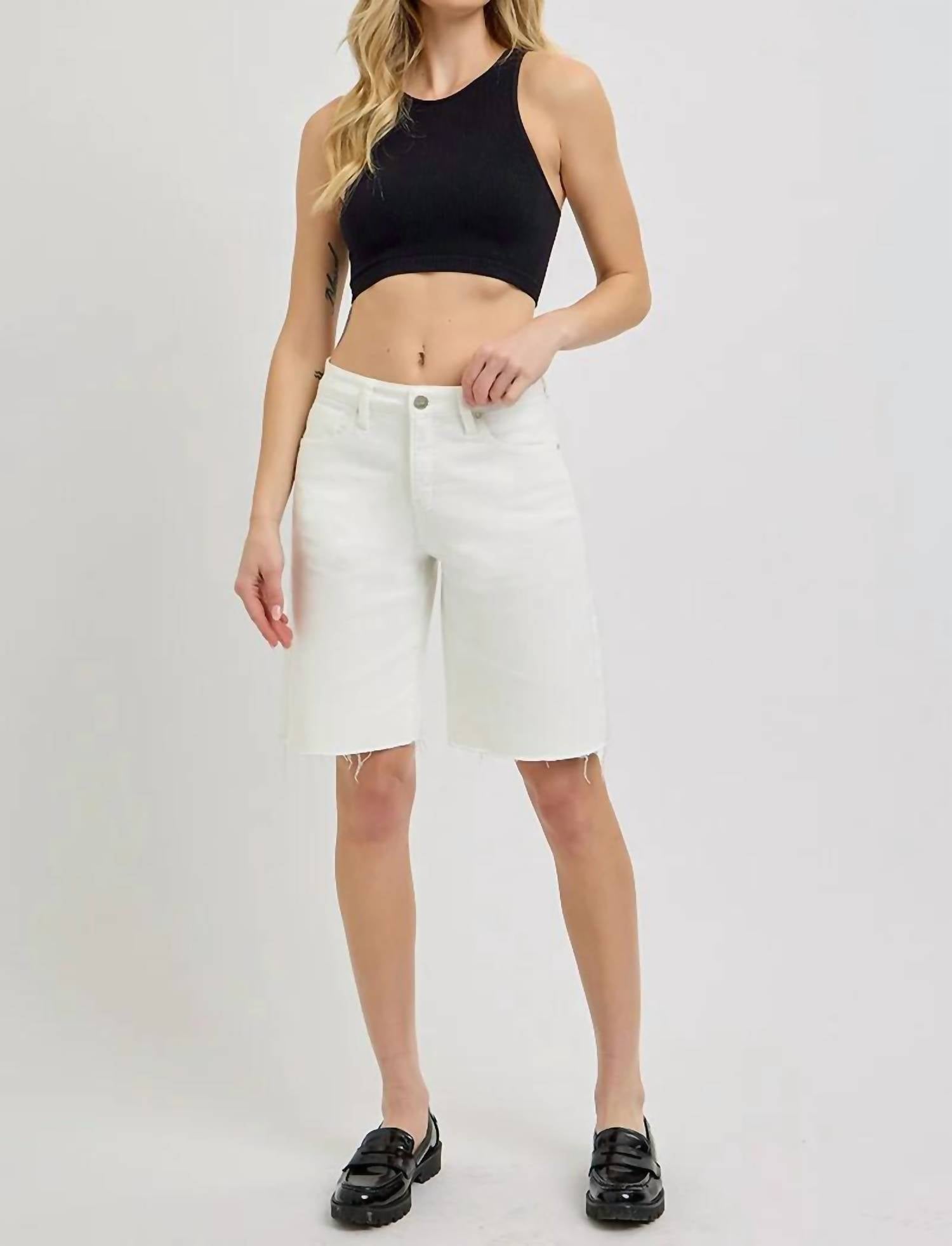 Risen - Slouchy Bermuda Shorts