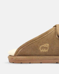 Lamo - Women's Open Toe Wrap Wide Slipper