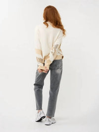Esqualo - Diagonal Sequins Sweater