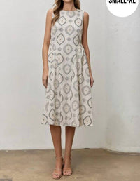 Polagram - Women's A-line Midi Dress