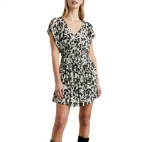 Rails Women's Siera Dress in blurred cheetah - women's dress - alternate view