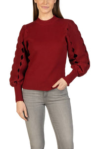 Love Token - Ophelia Cut Sleeve Sweater