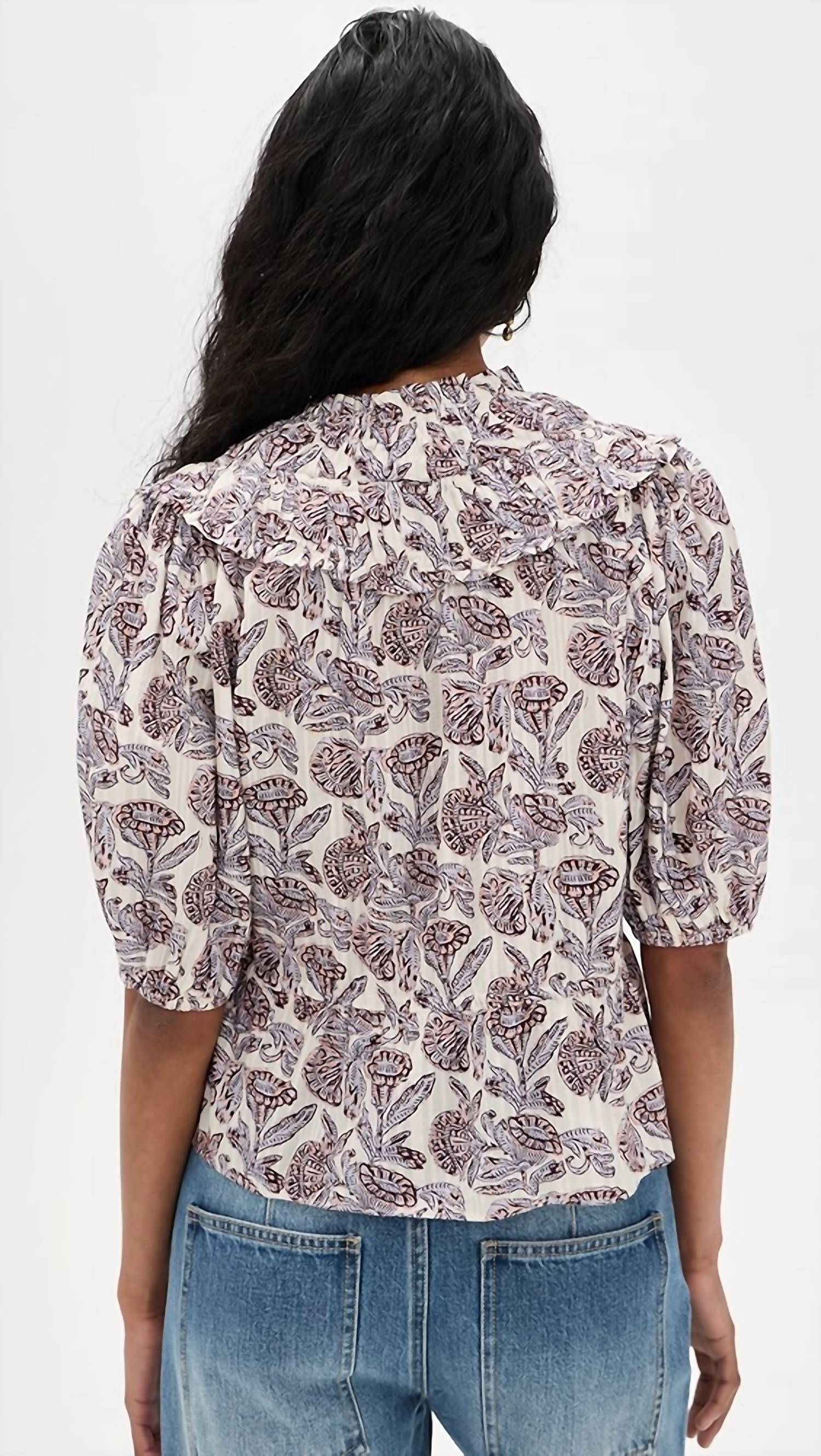 Ulla Johnson - Elvie Short Sleeve Top