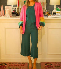 Meet Me in Santorini Spritz Set in santorini spritz set in hunter - women's sleepwear - view 4