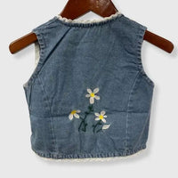 Bleu & Co. - Kids' Flower Child Embroidered Vest