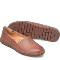 Born Women's Sebra 2 Flat Shoes in dark tan - women's flats - alternate view