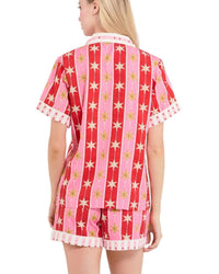 Katie Kime - Tree Topper Pajama Shorts Set