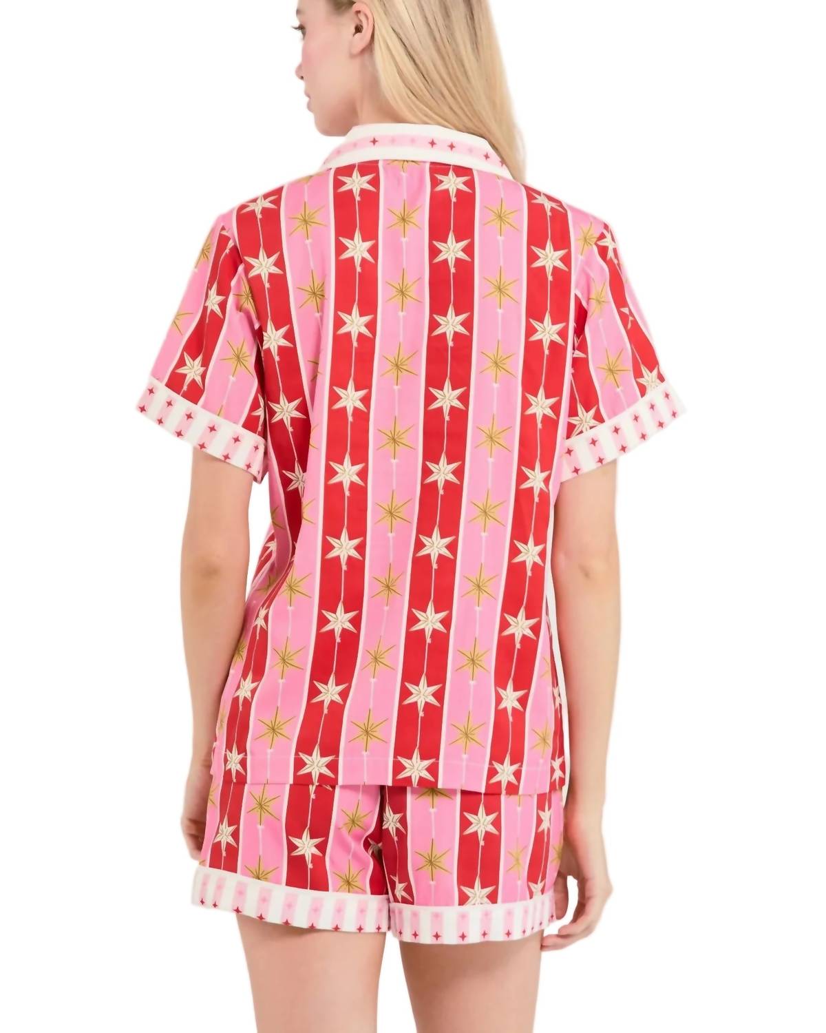 Katie Kime - Tree Topper Pajama Shorts Set