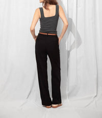 Attentif - Lucy High Rise Wide Leg Trouser