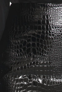 L'Agence - Gerard Croc Mini Skirt