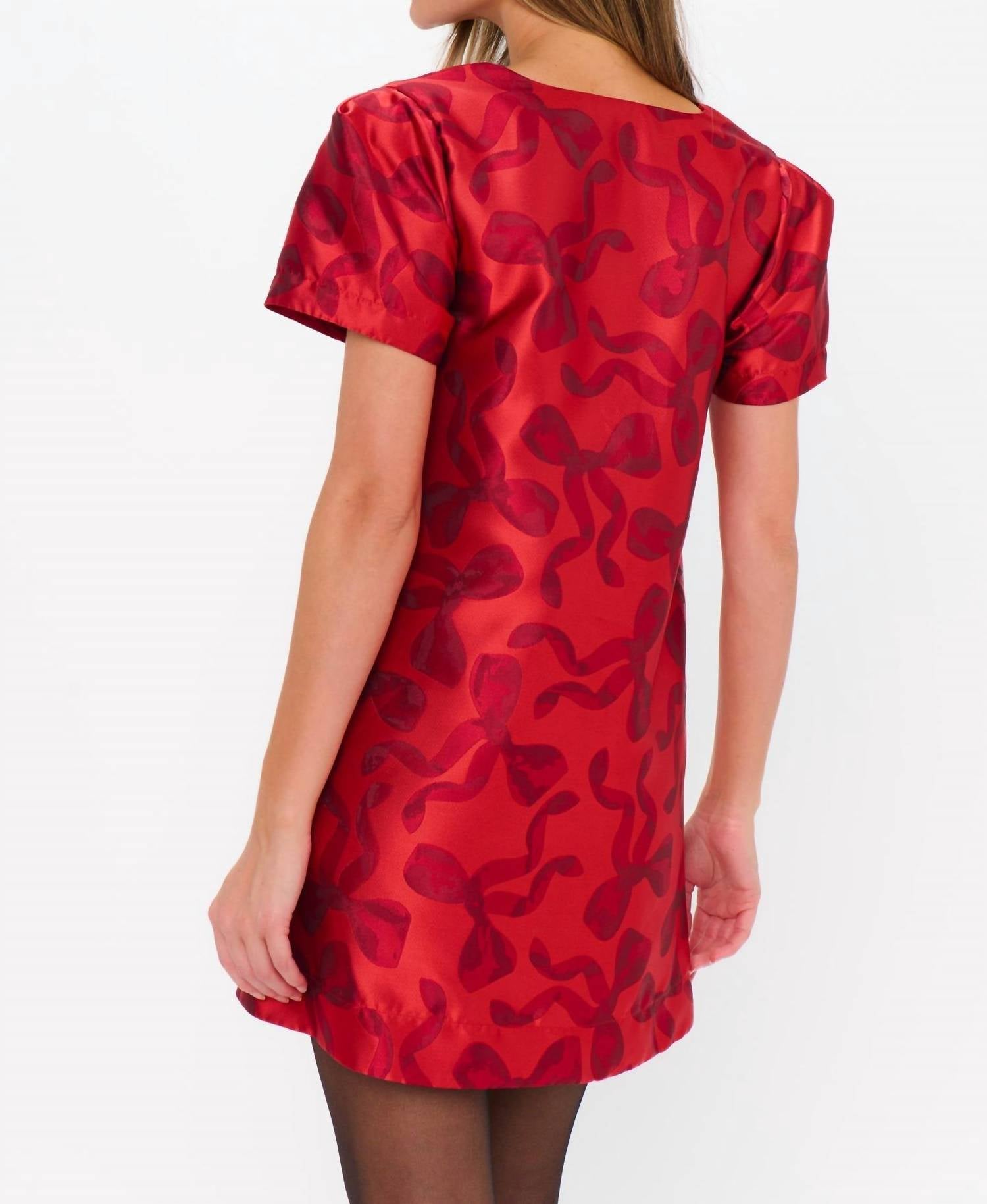 Show Me Your Mumu Jeanette Bow Dress in bow what fun - women's dress - alternate view
