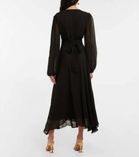 Rixo - Christie Embellished Chiffon Maxi Dress