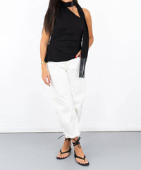 Whiteroom+Cactus - Ruby Asymmetrical Scarf Blouse