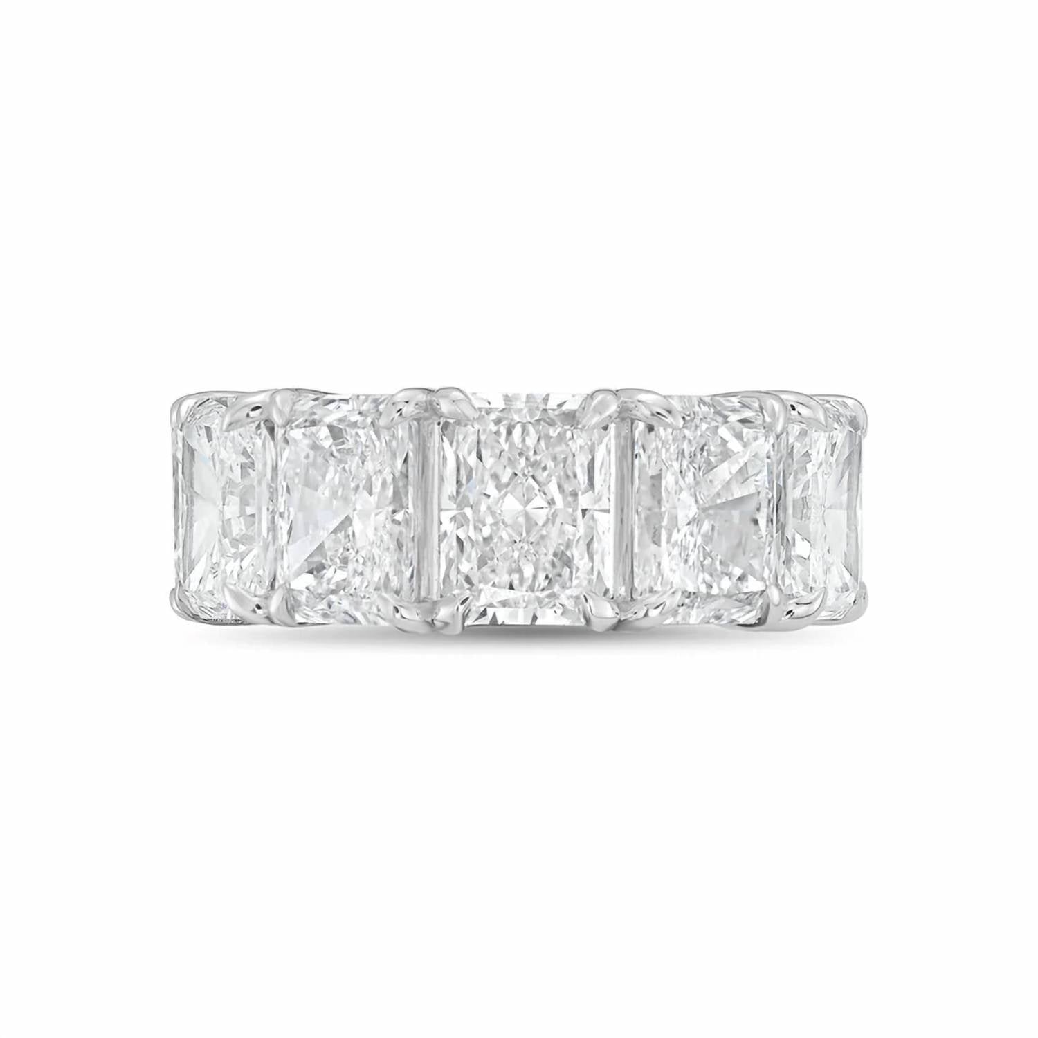 Diana M Jewels - Women's Radiant Lab-Grown Diamond Eternity Band (19.00 Ct) - Signature