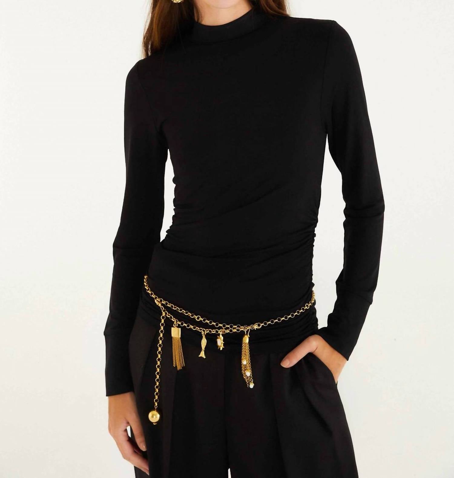 Farm Rio - Jersey Long Sleeved Blouse