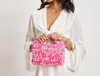 Moda Luxe - Women's Bubblegum Top Handle Bag