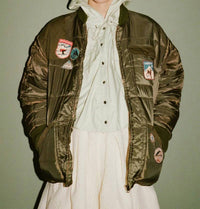 Sea - Eira Quilted Patched Puffer Jacket