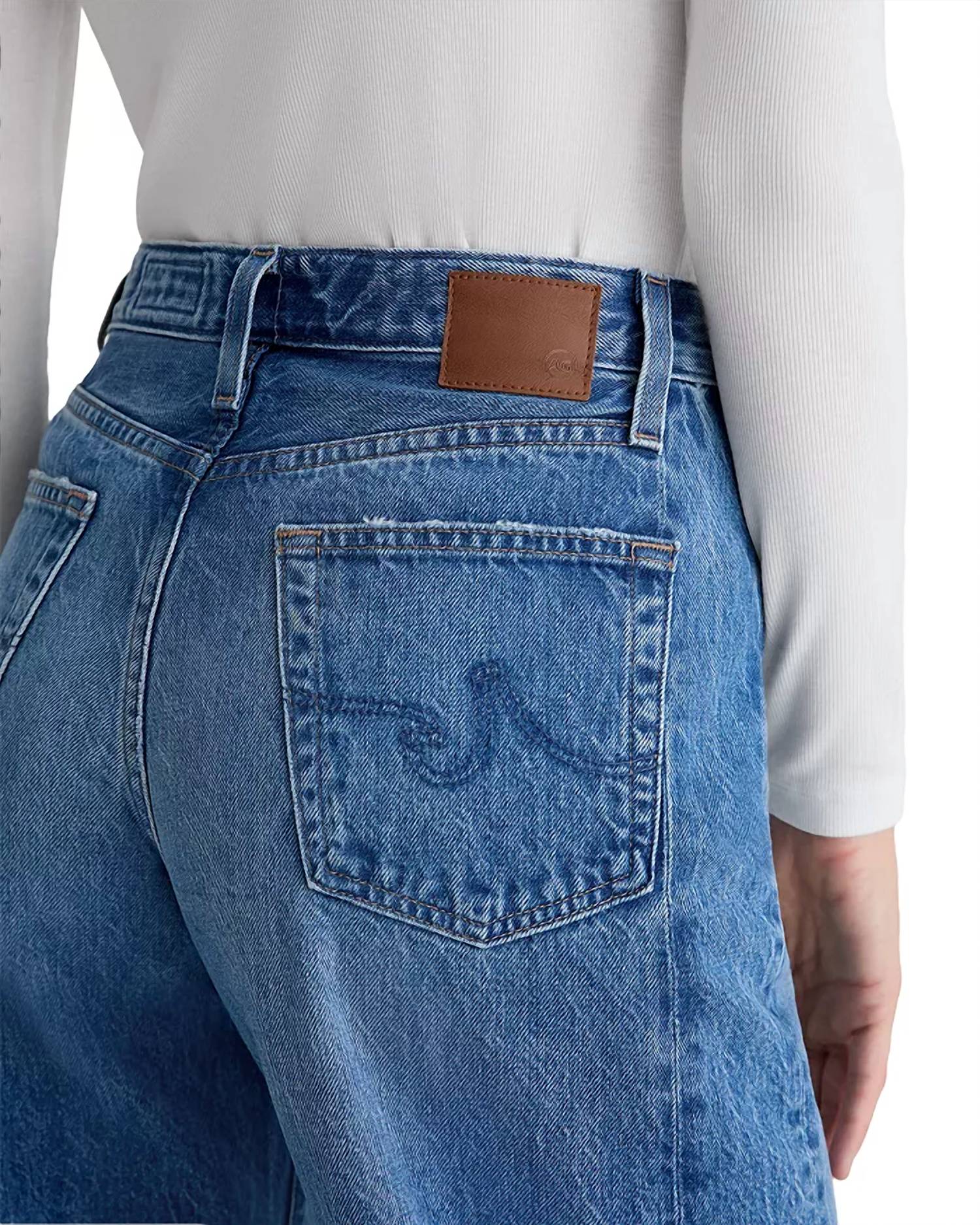 Ag Jeans - Hattie High Rise Barrel Leg Jeans