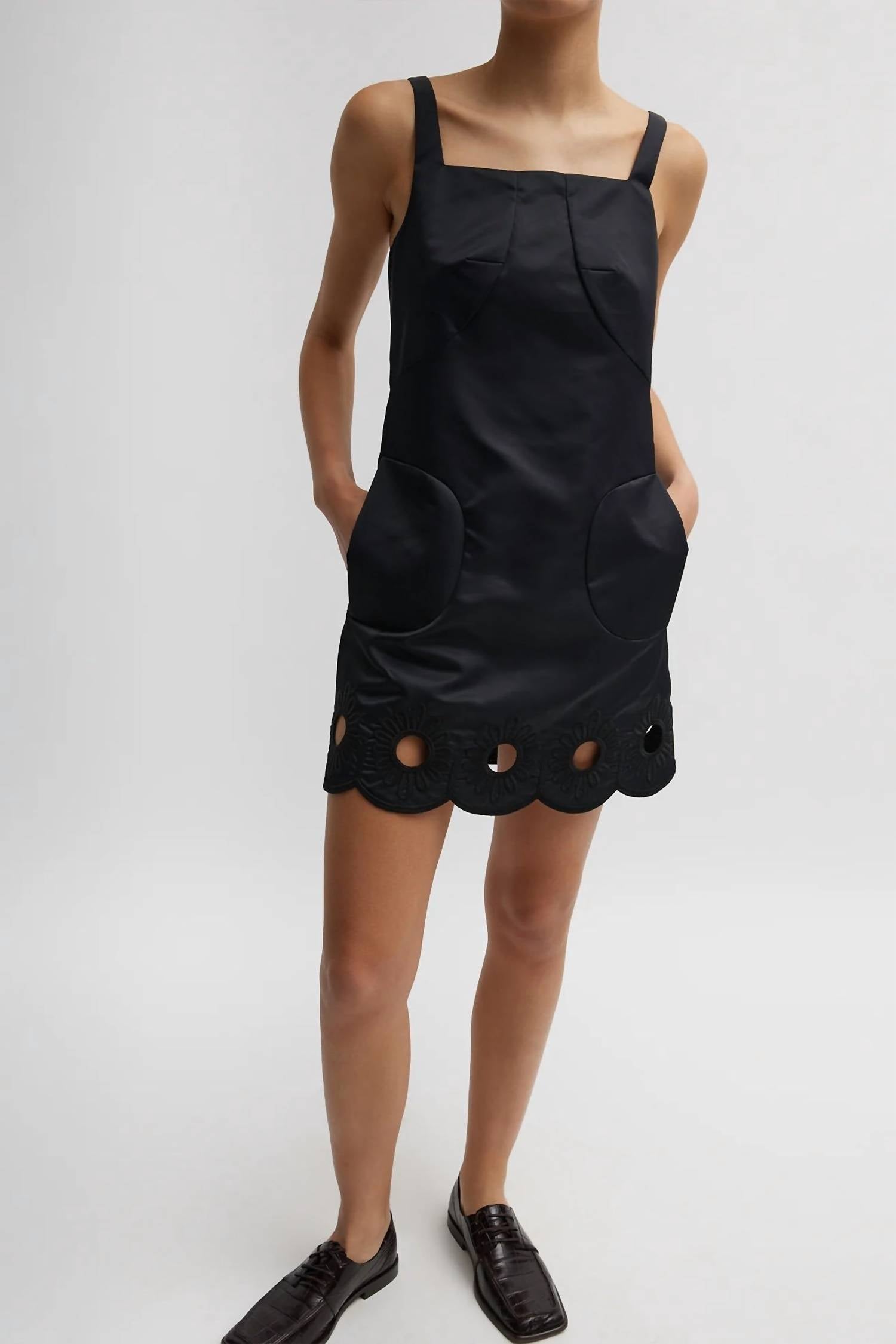 Tibi - Daisy Embroidery Short Dress