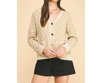 Pinch - Rhea Diamond Cardigan