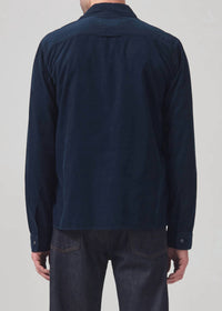 Citizens of Humanity Rework Button Down Shirt in navy - men's shirt - detail view