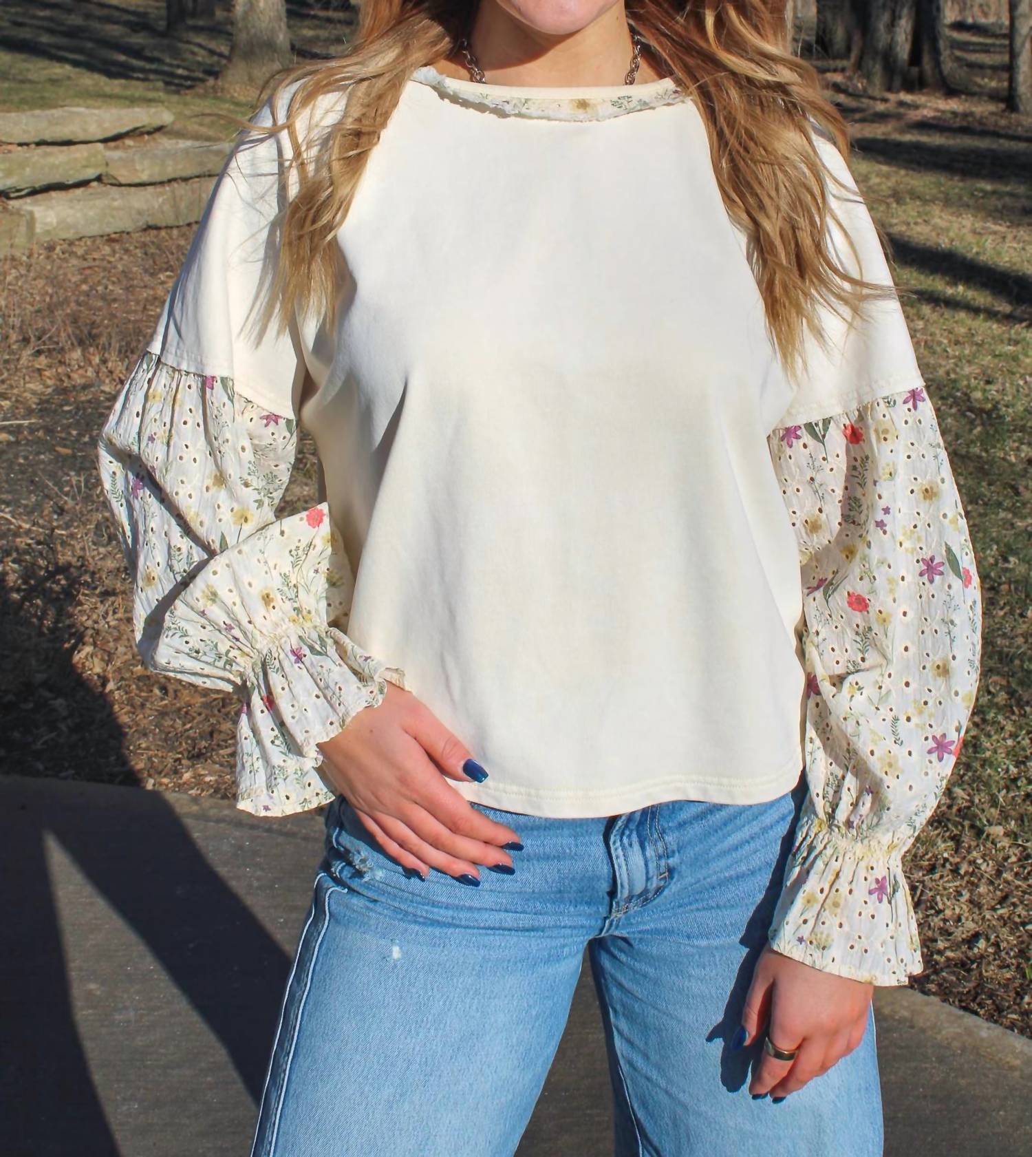 Mittoshop - Mit-jaque Long Sleeve Top