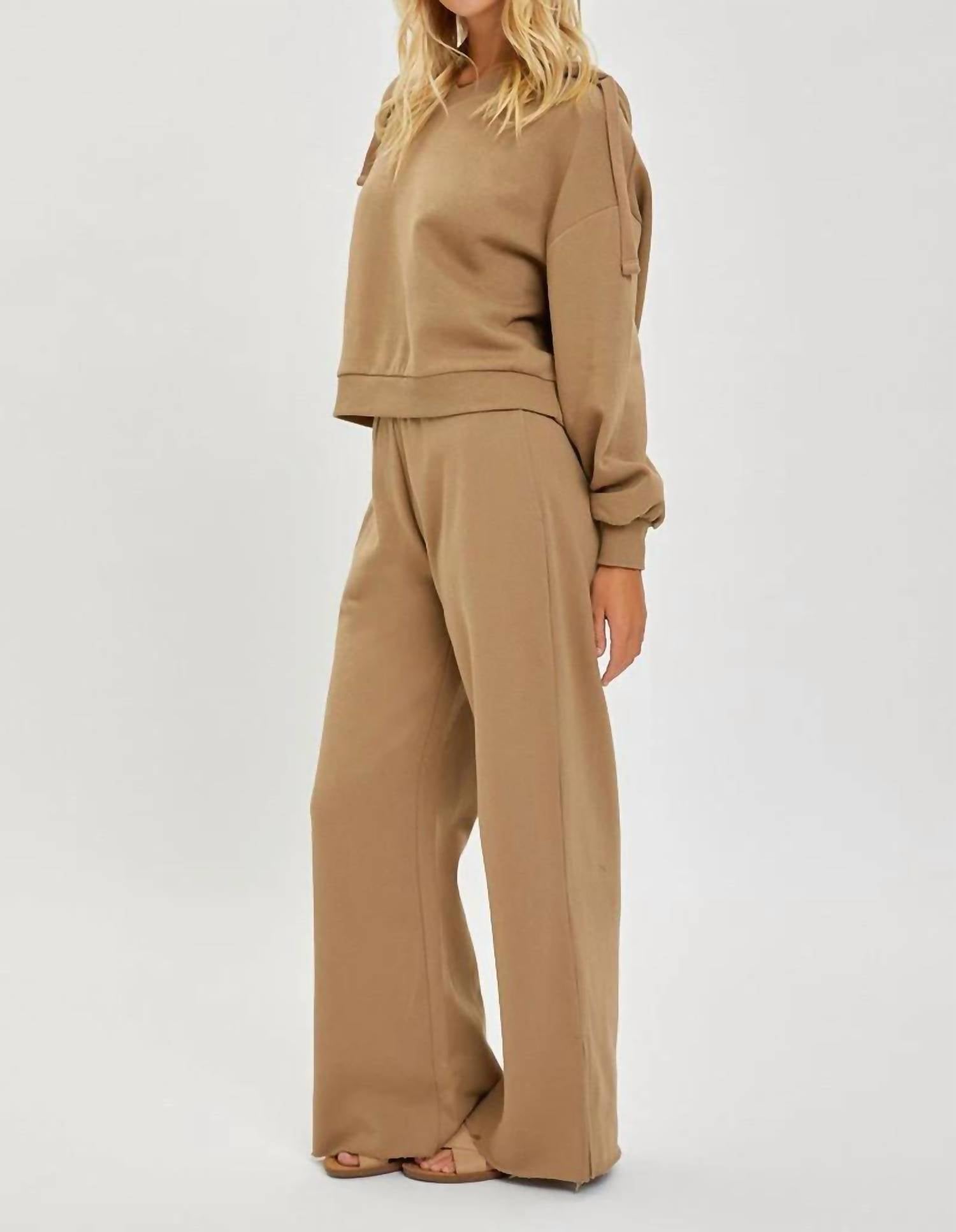 Risen - Oversized V-neck Hoodie Sweatshirt