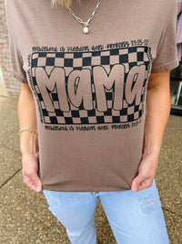 Scripted Pearl - Mama Motherhood Kingdom Work Tee