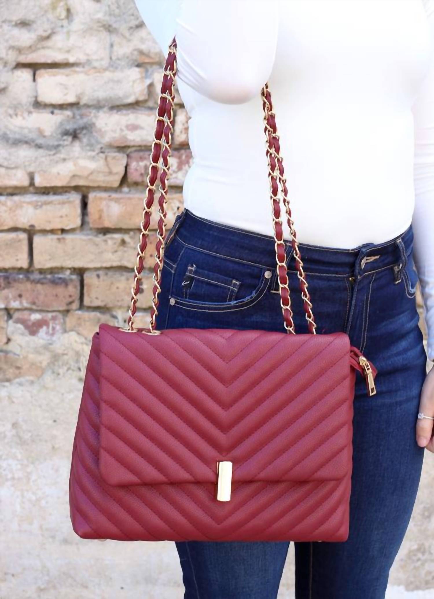 Caroline Hill - Women's New Guinea Quilted Crossbody Bag