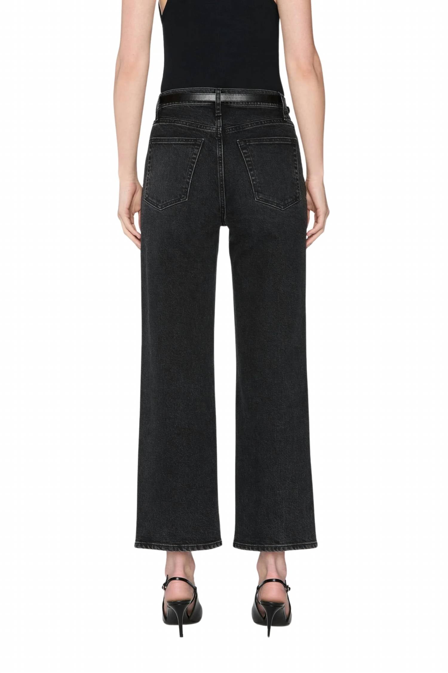 Frame - Wide-leg Cropped Jeans
