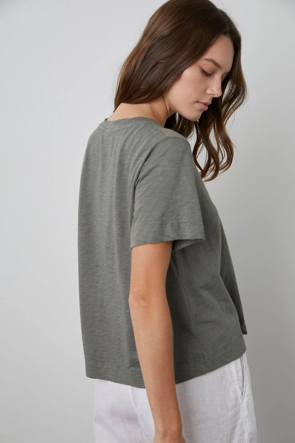 Velvet By Graham & Spencer - Lula Crop Tee