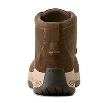 ARIAT Men's Spitfire All Terrain Western Chukka Boot in dark brown - men's boots - detail view