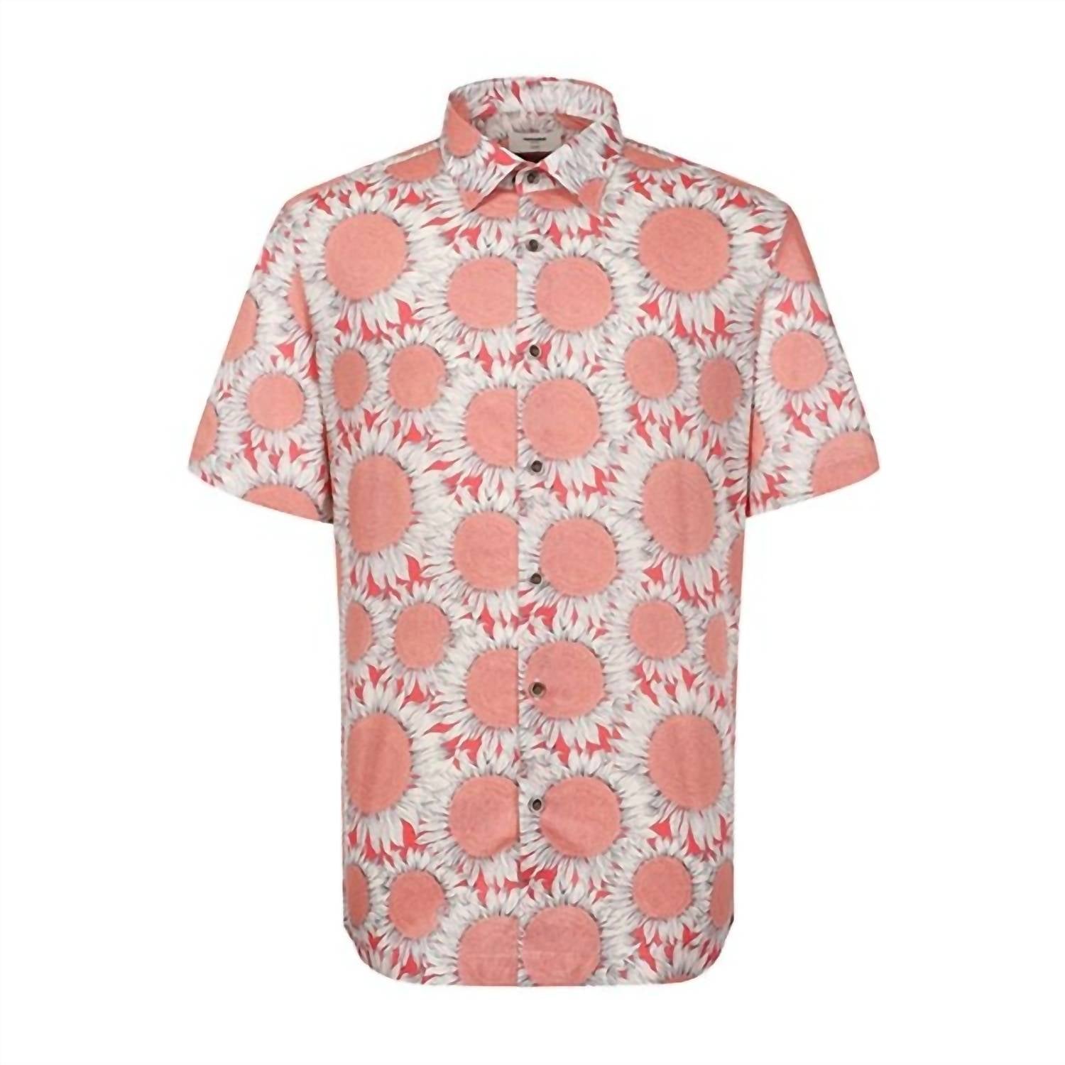 Hartford - Plam Liberty Print Cotton Shirt