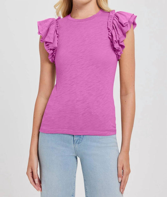 Goldie - Double Ruffle Tee