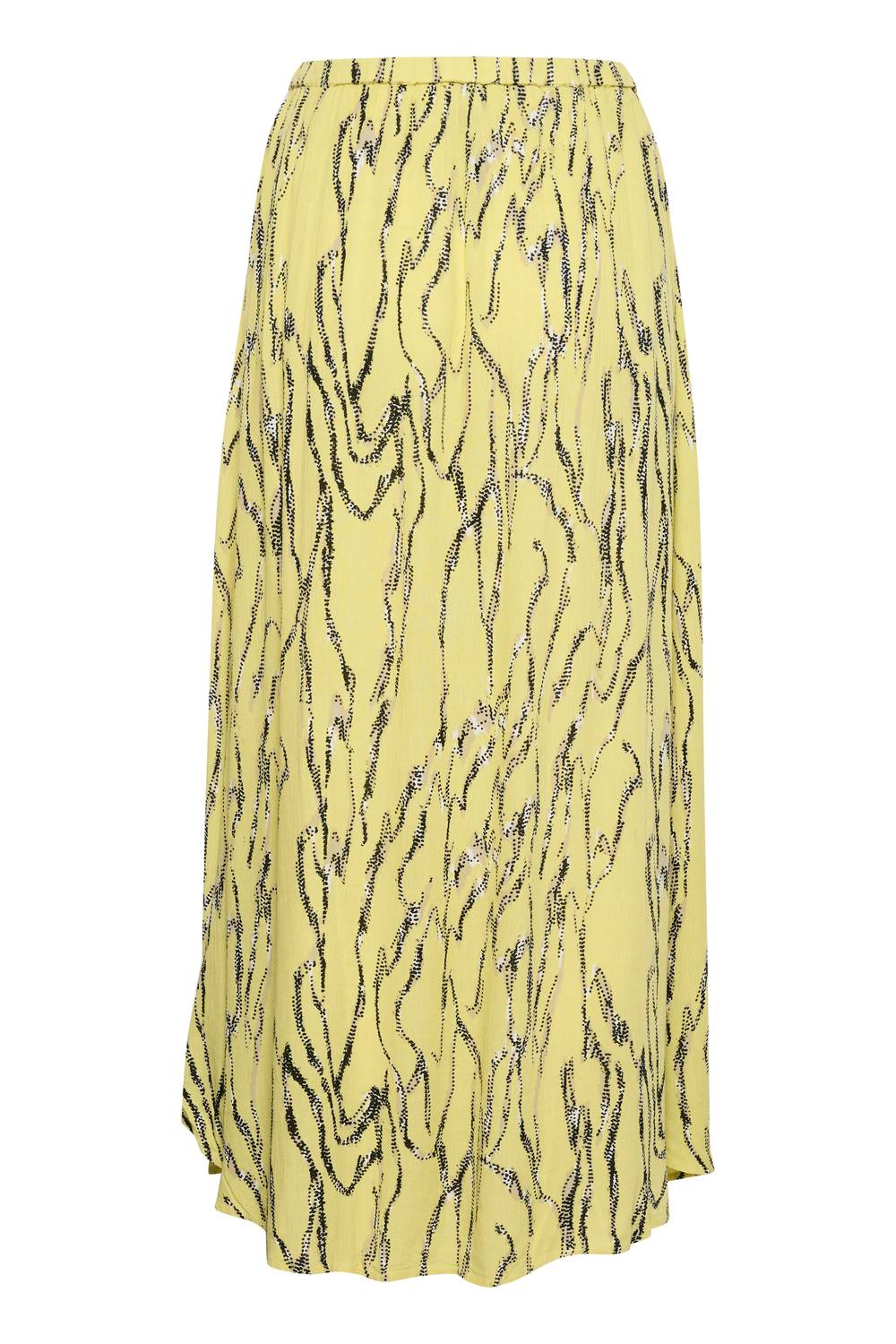 Soaked In Luxury - Zaya Elastic Waist Midi Skirt