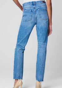 Blank - Distressed Straight Jean