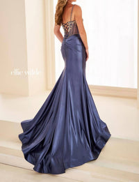 Ellie Wilde - Beaded Prom Gown