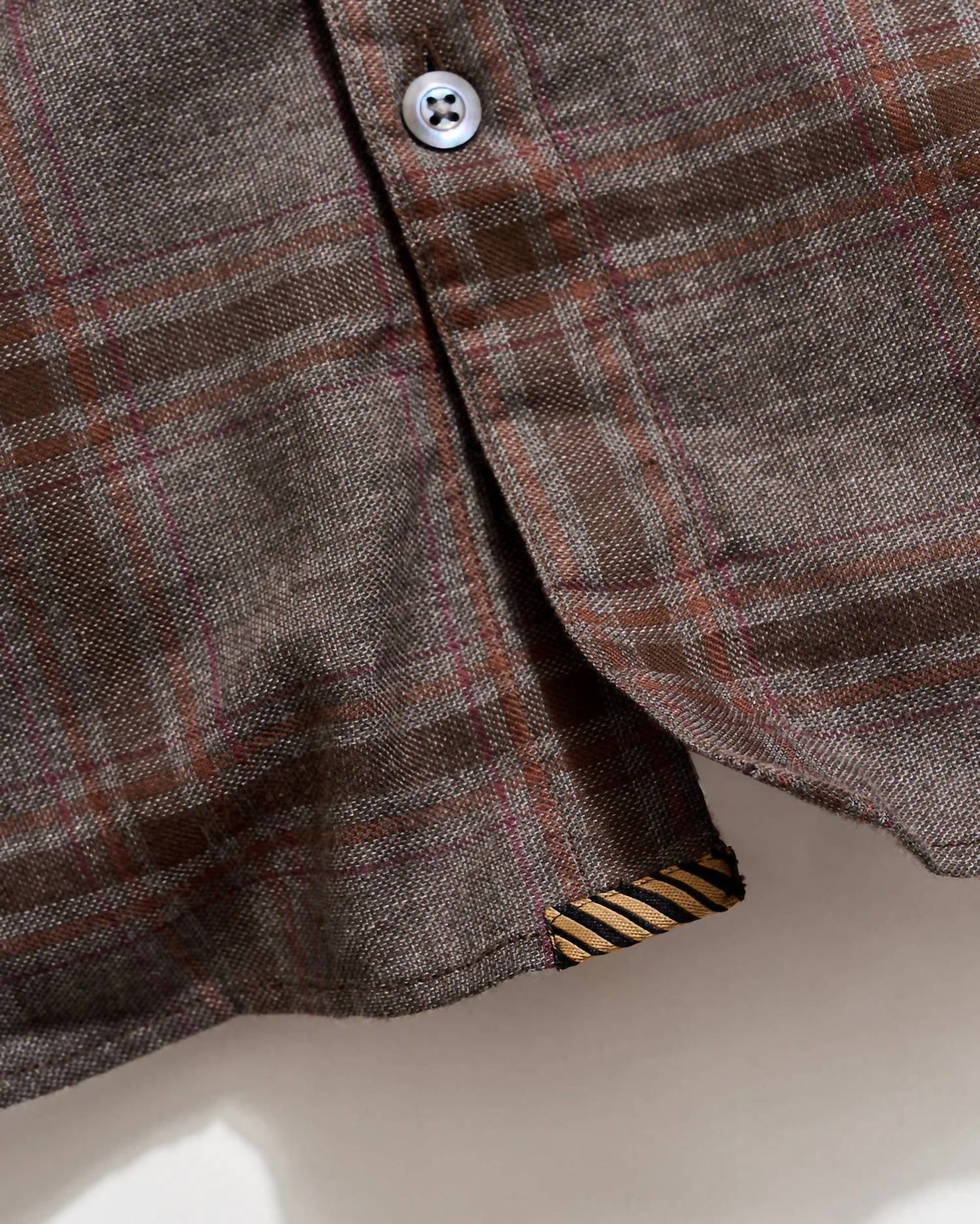 Billy Reid - Men's Grid Plaid Pickwick Shirt