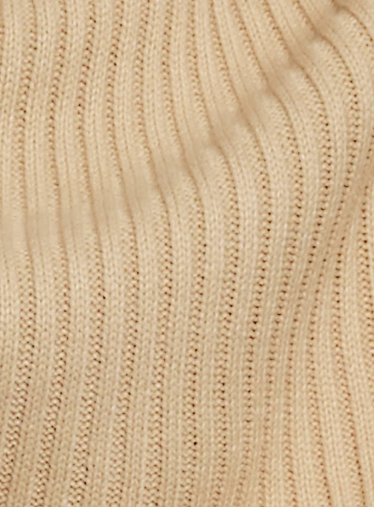 LBLC THE LABEL Telo Sweater in oatmeal - women's sweater - detail view