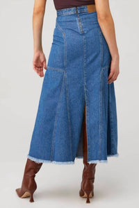 Spell - Muse Denim Maxi Skirt