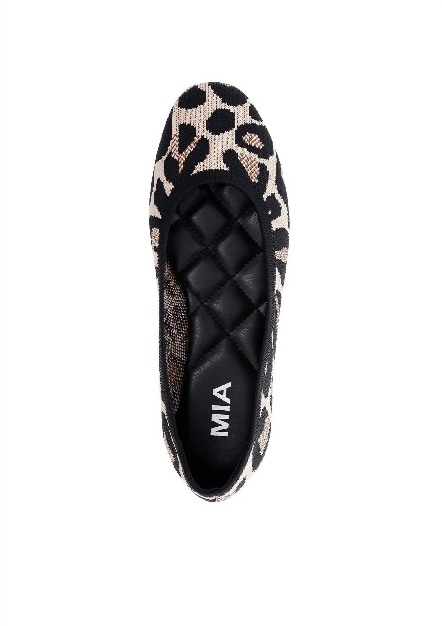 MIA Women's Brendy Flat Shoes in leopard print - women's flats - alternate view