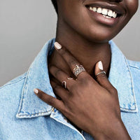 Pandora - Women's Wrapped Open Infinity Ring