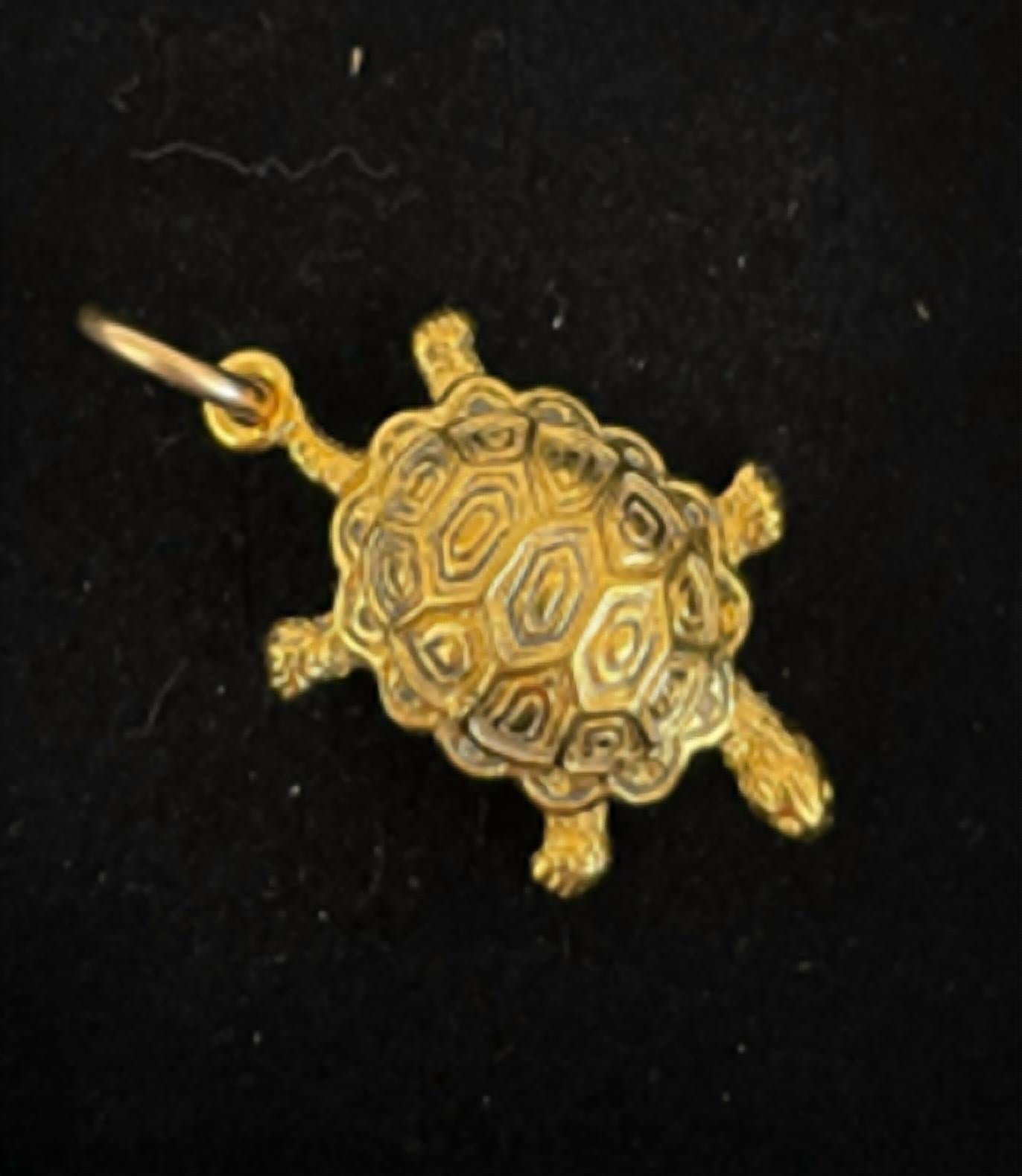 Azi Rasson - Women's Vintage Turtle Charm