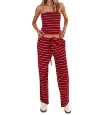 Le Lis - Along The Lines Stripe Two Piece Set