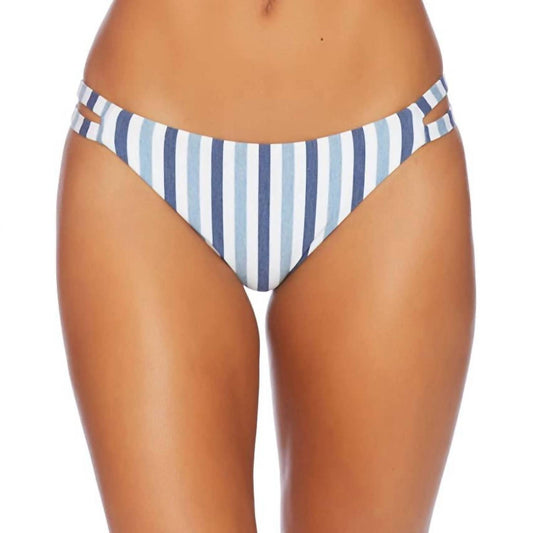 Splendid - Tie Dye Stripe Double Strap Bikini Bottom