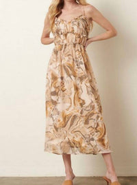 Mittoshop - Marble Swirl Maxi Dress
