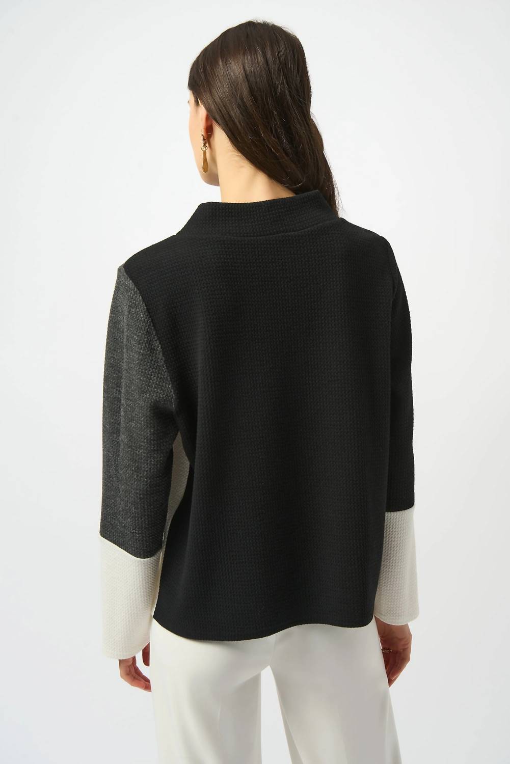 Joseph Ribkoff - Color Block Boxy Pullover Top