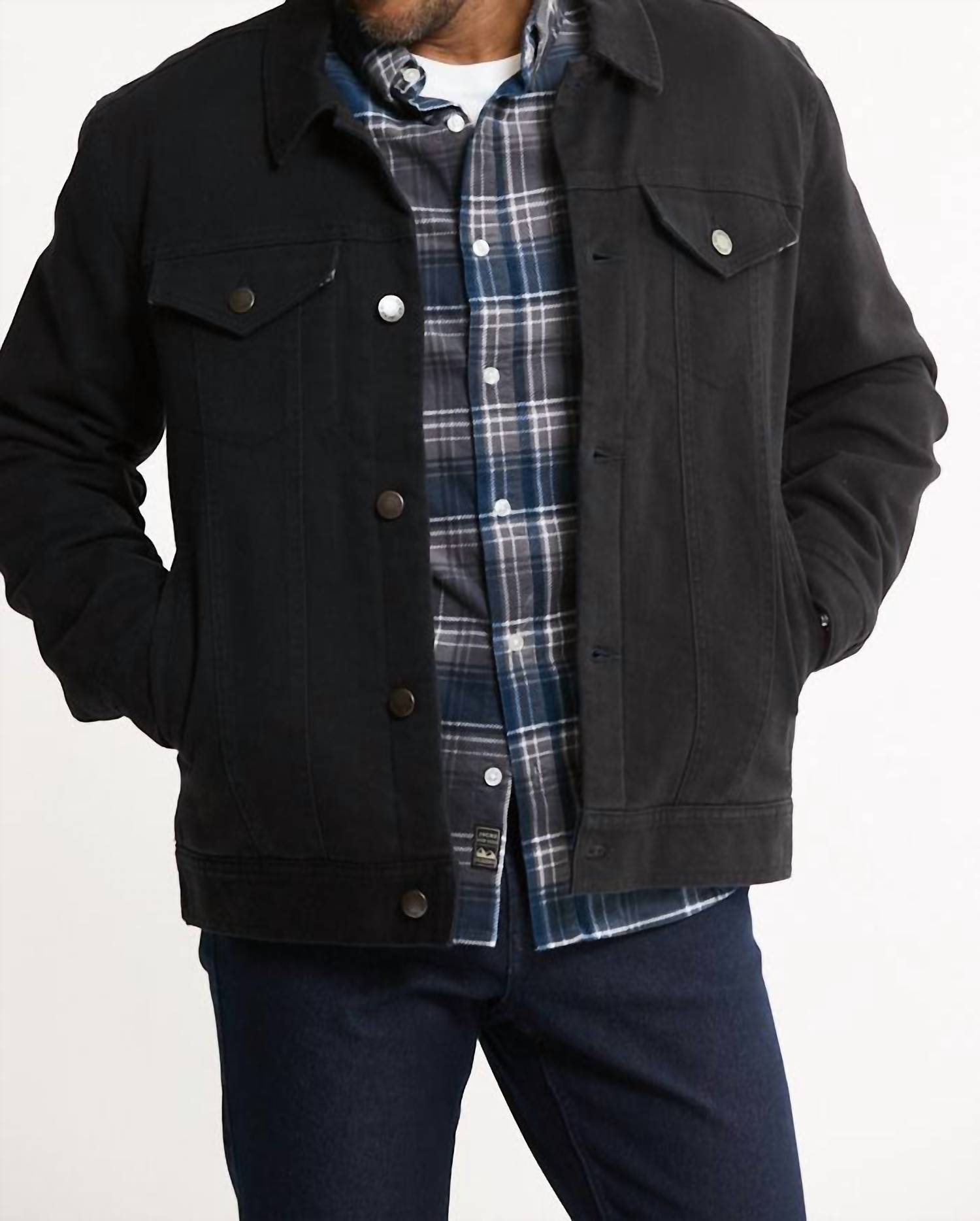 Jachs New York - Lined Bull Denim Trucker Jacket