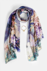 Coco + Carmen - Women's Scarf And Bracelet Set
